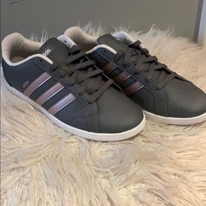 Adidas Grey & Pink Sneakers